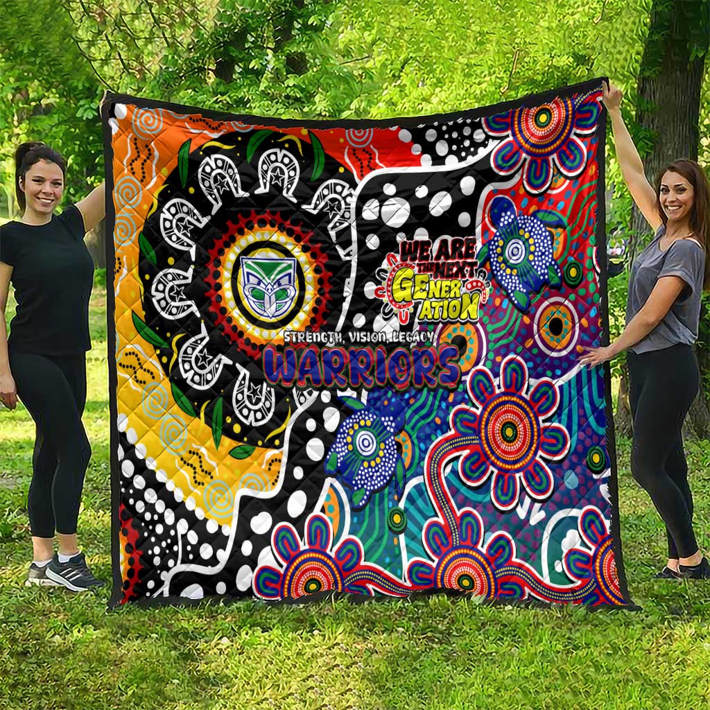 New Zealand Warriors NRL Celebrating 50 Years of Naidoc Quilt NAIDOC Week 2025 Aboriginal