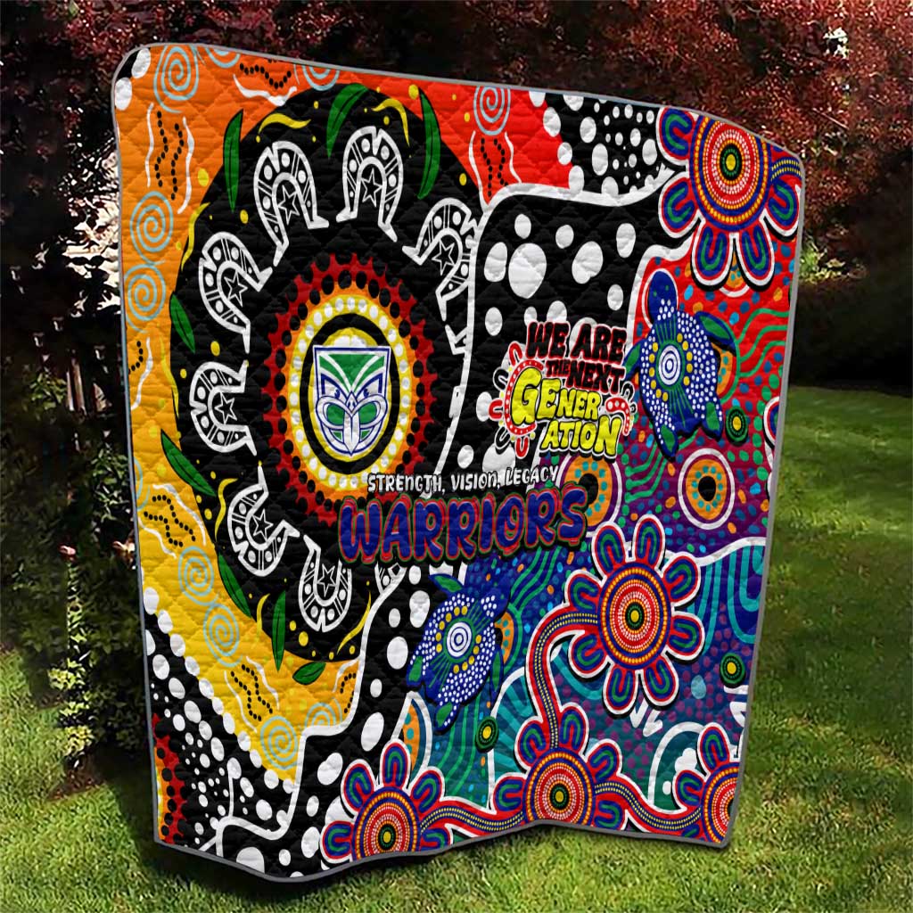 New Zealand Warriors NRL Celebrating 50 Years of Naidoc Quilt NAIDOC Week 2025 Aboriginal
