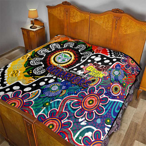 New Zealand Warriors NRL Celebrating 50 Years of Naidoc Quilt NAIDOC Week 2025 Aboriginal