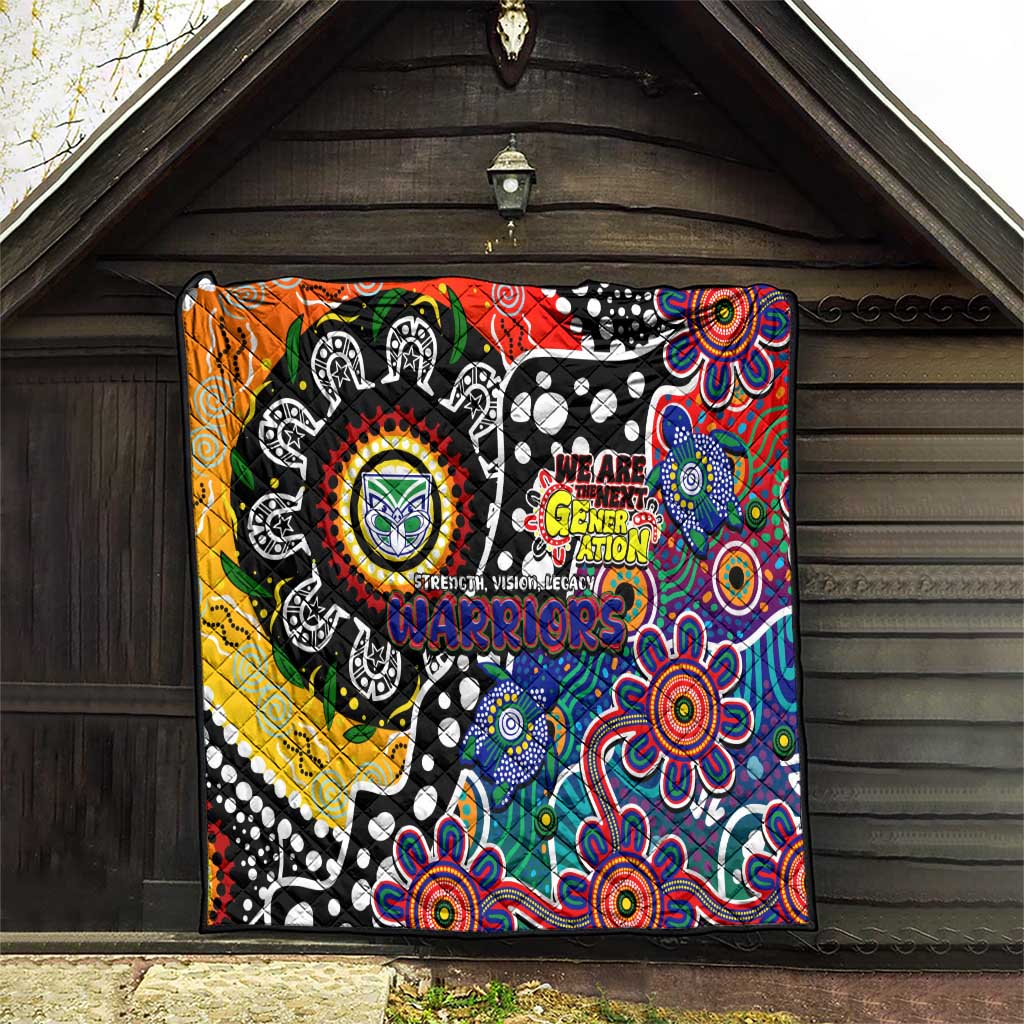New Zealand Warriors NRL Celebrating 50 Years of Naidoc Quilt NAIDOC Week 2025 Aboriginal