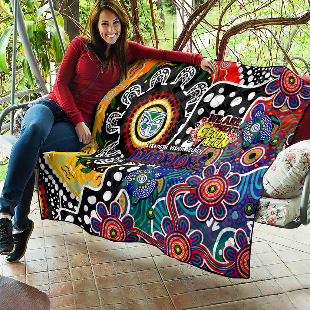 New Zealand Warriors NRL Celebrating 50 Years of Naidoc Quilt NAIDOC Week 2025 Aboriginal