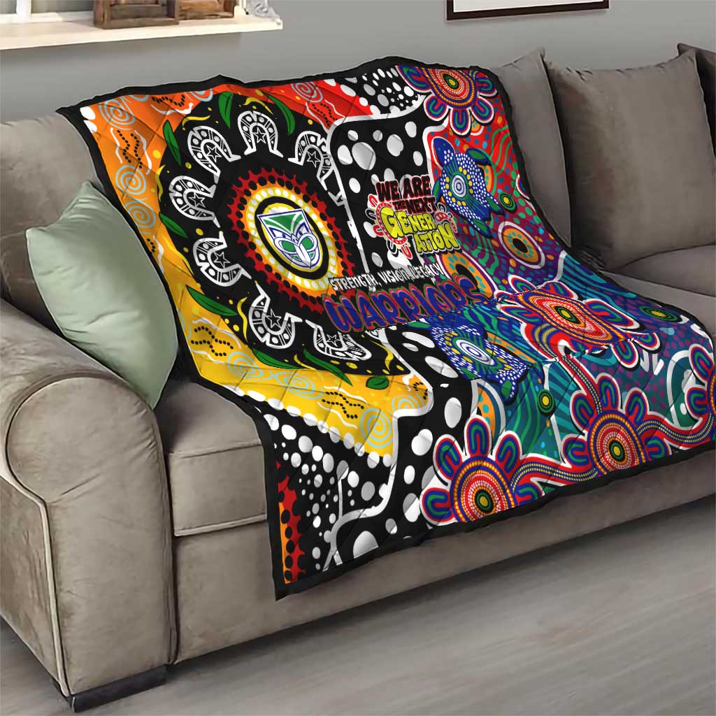 New Zealand Warriors NRL Celebrating 50 Years of Naidoc Quilt NAIDOC Week 2025 Aboriginal