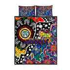 New Zealand Warriors NRL Celebrating 50 Years of Naidoc Quilt Bed Set NAIDOC Week 2025 Aboriginal