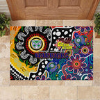 New Zealand Warriors NRL Celebrating 50 Years of Naidoc Rubber Doormat NAIDOC Week 2025 Aboriginal