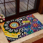 New Zealand Warriors NRL Celebrating 50 Years of Naidoc Rubber Doormat NAIDOC Week 2025 Aboriginal