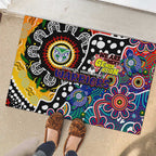 New Zealand Warriors NRL Celebrating 50 Years of Naidoc Rubber Doormat NAIDOC Week 2025 Aboriginal