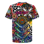 Personalised New Zealand Warriors NRL Celebrating 50 Years of Naidoc Rugby Jersey NAIDOC Week 2025 Aboriginal