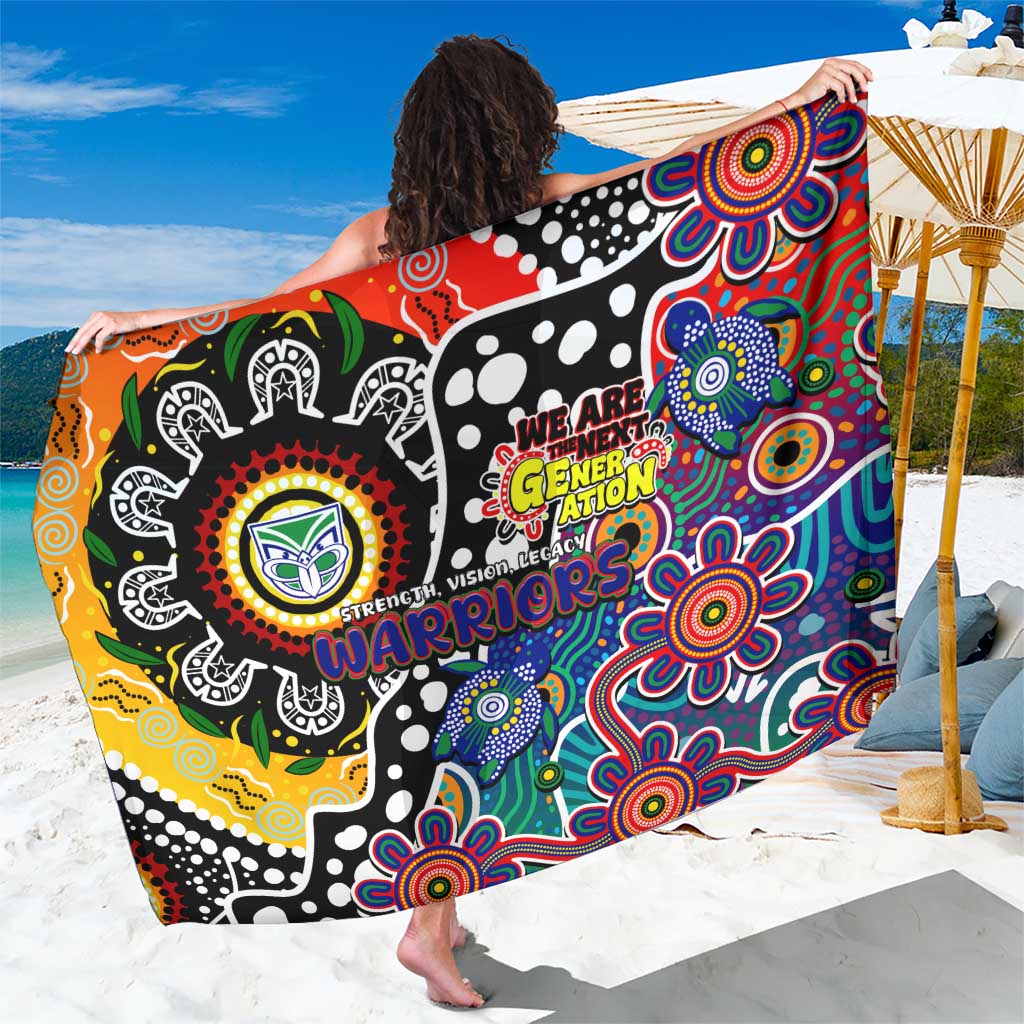 New Zealand Warriors NRL Celebrating 50 Years of Naidoc Sarong NAIDOC Week 2025 Aboriginal
