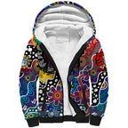 Personalised New Zealand Warriors NRL Celebrating 50 Years of Naidoc Sherpa Hoodie NAIDOC Week 2025 Aboriginal