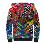 Personalised New Zealand Warriors NRL Celebrating 50 Years of Naidoc Sherpa Hoodie NAIDOC Week 2025 Aboriginal