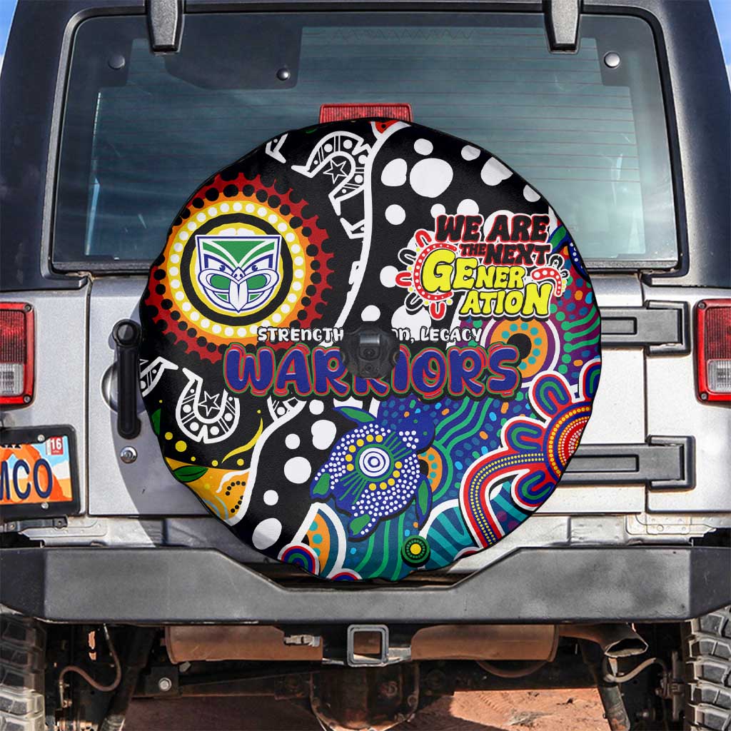 New Zealand Warriors NRL Celebrating 50 Years of Naidoc Spare Tire Cover NAIDOC Week 2025 Aboriginal