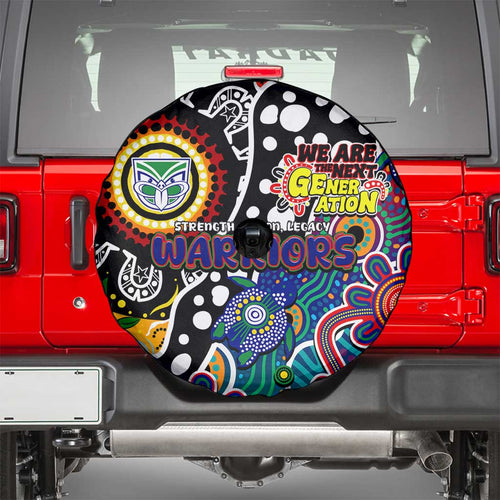 New Zealand Warriors NRL Celebrating 50 Years of Naidoc Spare Tire Cover NAIDOC Week 2025 Aboriginal