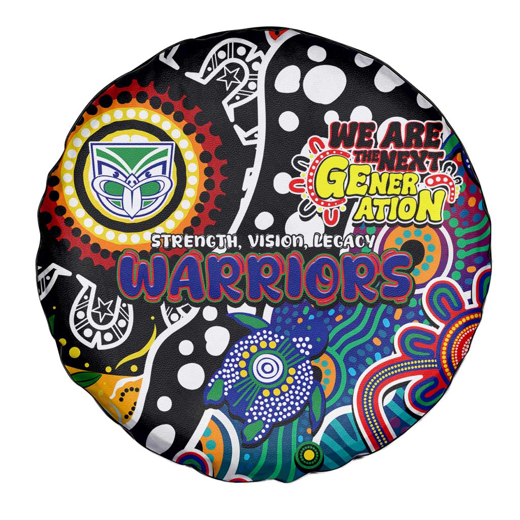 New Zealand Warriors NRL Celebrating 50 Years of Naidoc Spare Tire Cover NAIDOC Week 2025 Aboriginal