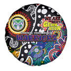 New Zealand Warriors NRL Celebrating 50 Years of Naidoc Spare Tire Cover NAIDOC Week 2025 Aboriginal