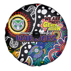 New Zealand Warriors NRL Celebrating 50 Years of Naidoc Spare Tire Cover NAIDOC Week 2025 Aboriginal