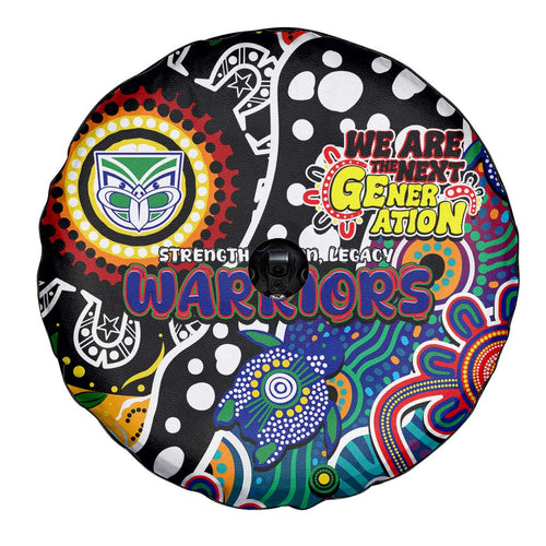 New Zealand Warriors NRL Celebrating 50 Years of Naidoc Spare Tire Cover NAIDOC Week 2025 Aboriginal