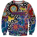 Personalised New Zealand Warriors NRL Celebrating 50 Years of Naidoc Sweatshirt NAIDOC Week 2025 Aboriginal