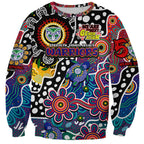 Personalised New Zealand Warriors NRL Celebrating 50 Years of Naidoc Sweatshirt NAIDOC Week 2025 Aboriginal