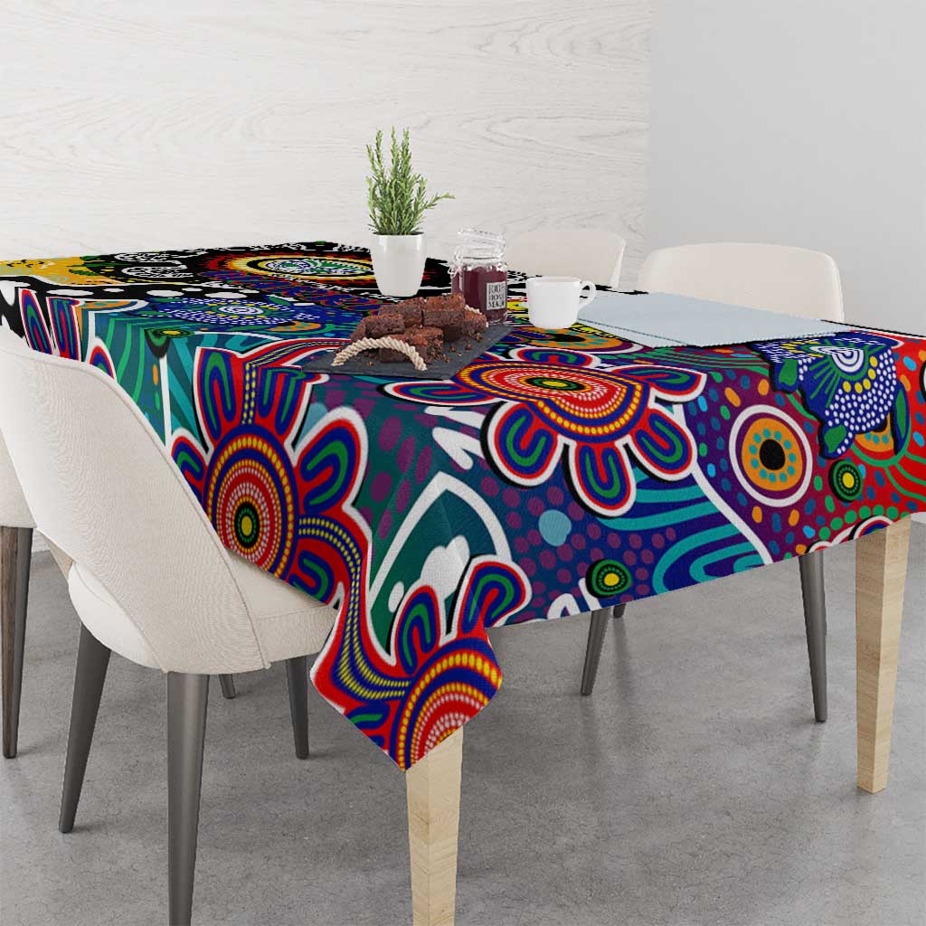 New Zealand Warriors NRL Celebrating 50 Years of Naidoc Tablecloth NAIDOC Week 2025 Aboriginal