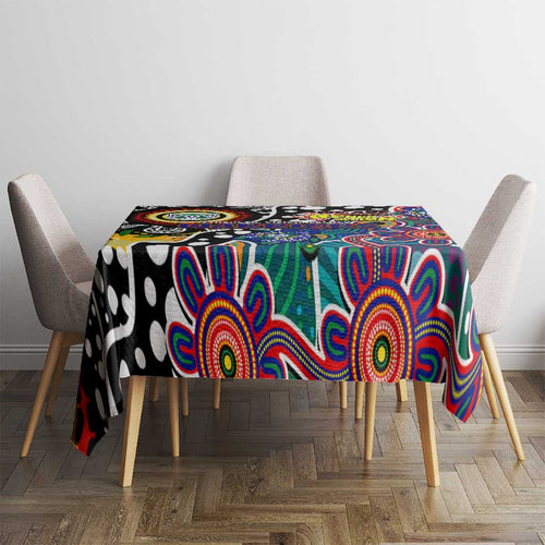 New Zealand Warriors NRL Celebrating 50 Years of Naidoc Tablecloth NAIDOC Week 2025 Aboriginal