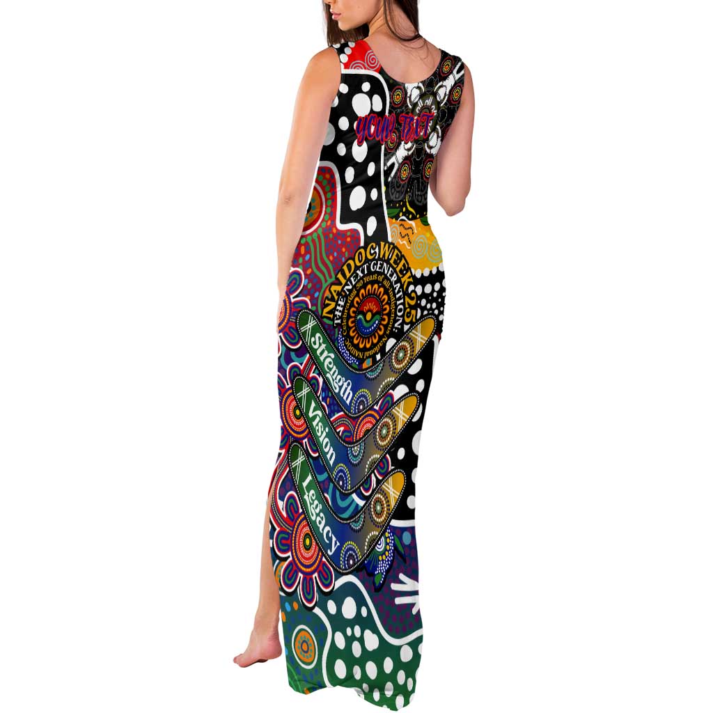 Personalised New Zealand Warriors NRL Celebrating 50 Years of Naidoc Tank Maxi Dress NAIDOC Week 2025 Aboriginal