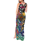 Personalised New Zealand Warriors NRL Celebrating 50 Years of Naidoc Tank Maxi Dress NAIDOC Week 2025 Aboriginal