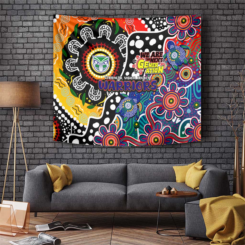 New Zealand Warriors NRL Celebrating 50 Years of Naidoc Tapestry NAIDOC Week 2025 Aboriginal