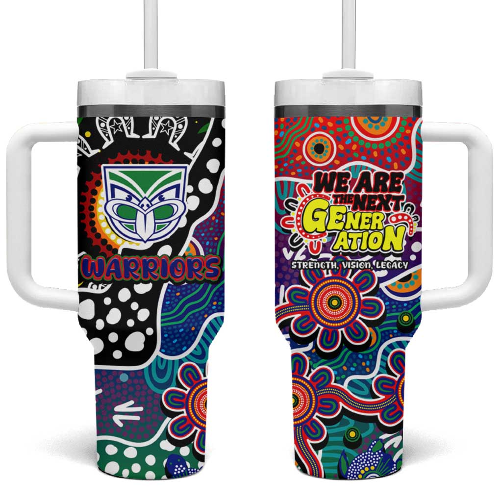 New Zealand Warriors NRL Celebrating 50 Years of Naidoc Tumbler With Handle NAIDOC Week 2025 Aboriginal