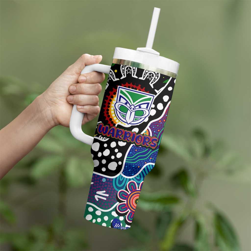 New Zealand Warriors NRL Celebrating 50 Years of Naidoc Tumbler With Handle NAIDOC Week 2025 Aboriginal