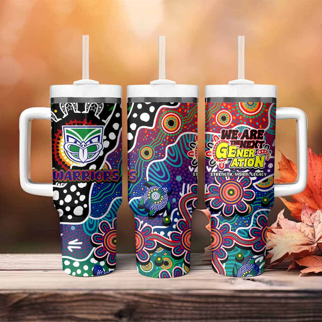 New Zealand Warriors NRL Celebrating 50 Years of Naidoc Tumbler With Handle NAIDOC Week 2025 Aboriginal