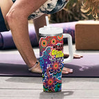 New Zealand Warriors NRL Celebrating 50 Years of Naidoc Tumbler With Handle NAIDOC Week 2025 Aboriginal