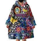 Personalised New Zealand Warriors NRL Celebrating 50 Years of Naidoc Wearable Blanket Hoodie NAIDOC Week 2025 Aboriginal