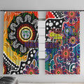 New Zealand Warriors NRL Celebrating 50 Years of Naidoc Window Curtain NAIDOC Week 2025 Aboriginal