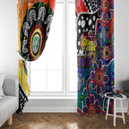 New Zealand Warriors NRL Celebrating 50 Years of Naidoc Window Curtain NAIDOC Week 2025 Aboriginal
