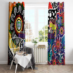 New Zealand Warriors NRL Celebrating 50 Years of Naidoc Window Curtain NAIDOC Week 2025 Aboriginal