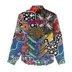 Personalised New Zealand Warriors NRL Celebrating 50 Years of Naidoc Women Casual Shirt NAIDOC Week 2025 Aboriginal