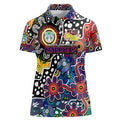 Personalised New Zealand Warriors NRL Celebrating 50 Years of Naidoc Women Polo Shirt NAIDOC Week 2025 Aboriginal