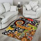 Tigers NRL Celebrating 50 Years of Naidoc Area Rug NAIDOC Week 2025 Aboriginal