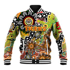 Personalised Tigers NRL Celebrating 50 Years of Naidoc Baseball Jacket NAIDOC Week 2025 Aboriginal