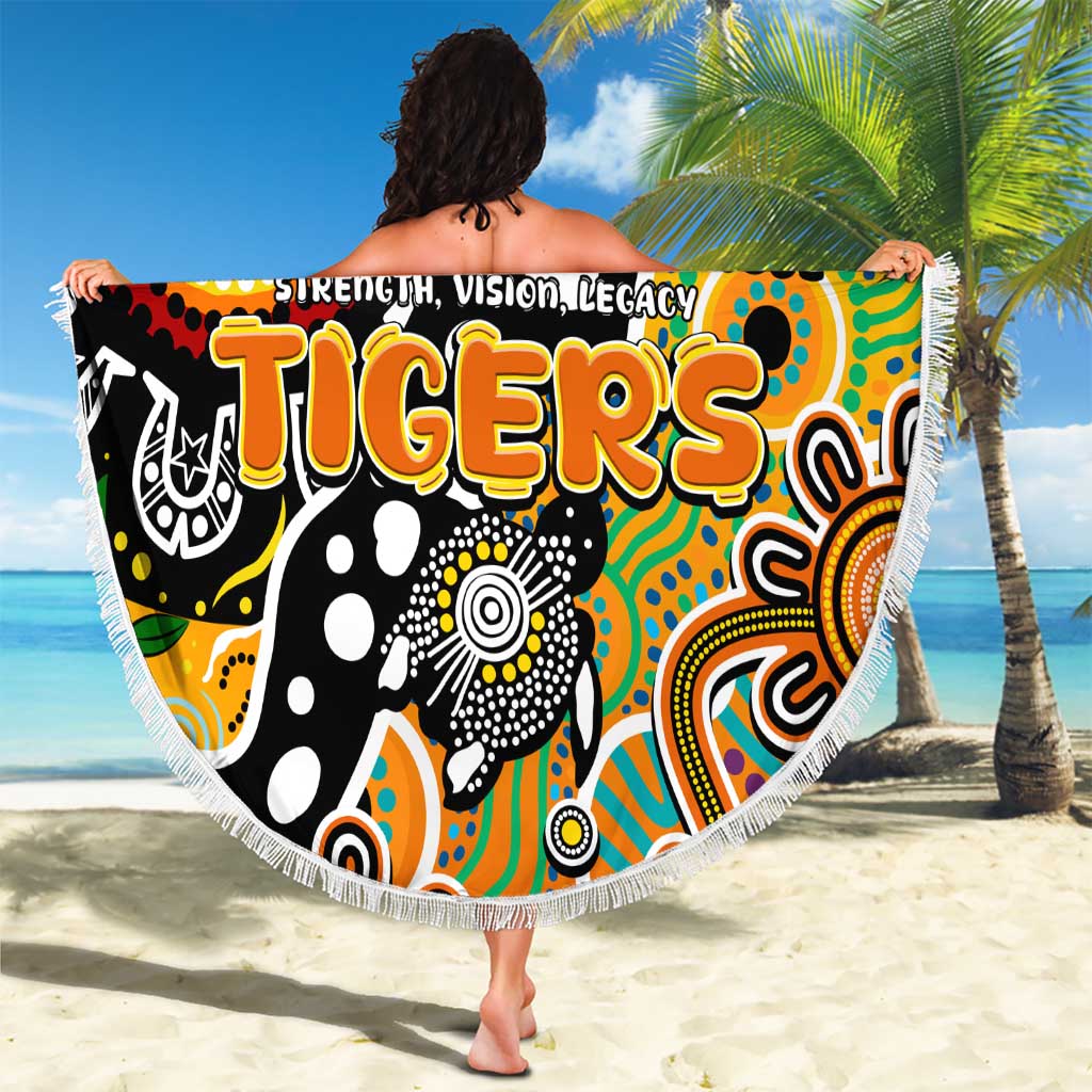 Tigers NRL Celebrating 50 Years of Naidoc Beach Blanket NAIDOC Week 2025 Aboriginal