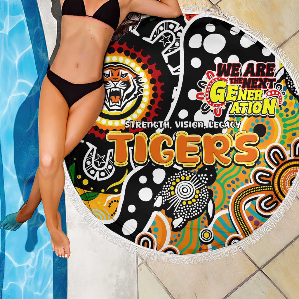 Tigers NRL Celebrating 50 Years of Naidoc Beach Blanket NAIDOC Week 2025 Aboriginal