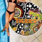 Tigers NRL Celebrating 50 Years of Naidoc Beach Blanket NAIDOC Week 2025 Aboriginal