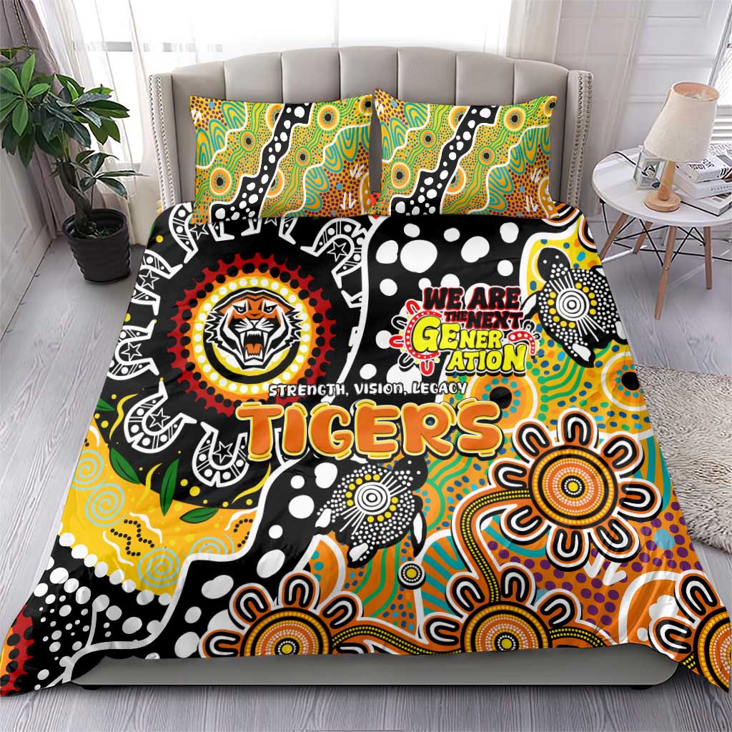 Tigers NRL Celebrating 50 Years of Naidoc Bedding Set NAIDOC Week 2025 Aboriginal