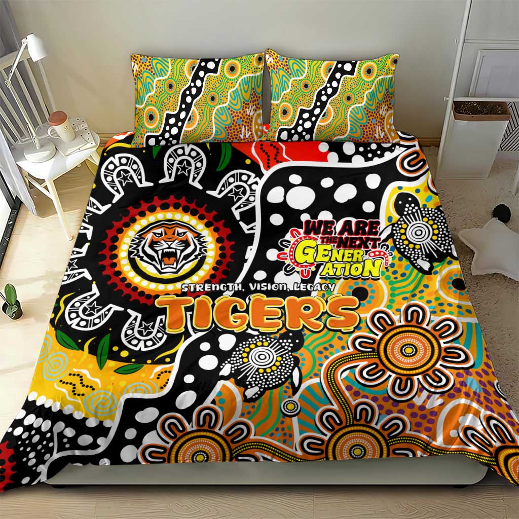 Tigers NRL Celebrating 50 Years of Naidoc Bedding Set NAIDOC Week 2025 Aboriginal