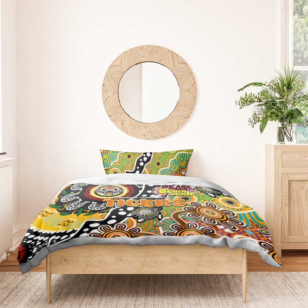 Tigers NRL Celebrating 50 Years of Naidoc Bedding Set NAIDOC Week 2025 Aboriginal