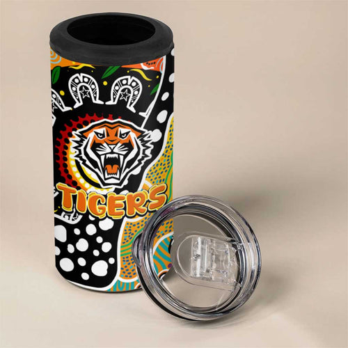 Tigers NRL Celebrating 50 Years of Naidoc 4 in 1 Can Cooler Tumbler NAIDOC Week 2025 Aboriginal