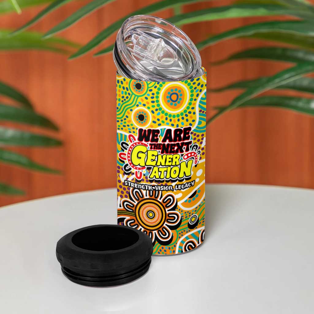 Tigers NRL Celebrating 50 Years of Naidoc 4 in 1 Can Cooler Tumbler NAIDOC Week 2025 Aboriginal