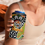 Tigers NRL Celebrating 50 Years of Naidoc 4 in 1 Can Cooler Tumbler NAIDOC Week 2025 Aboriginal