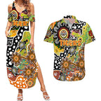 Personalised Tigers NRL Celebrating 50 Years of Naidoc Couples Matching Summer Maxi Dress and Hawaiian Shirt NAIDOC Week 2025 Aboriginal