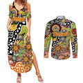 Personalised Tigers NRL Celebrating 50 Years of Naidoc Couples Matching Summer Maxi Dress and Long Sleeve Button Shirt NAIDOC Week 2025 Aboriginal